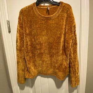 Gold sweater